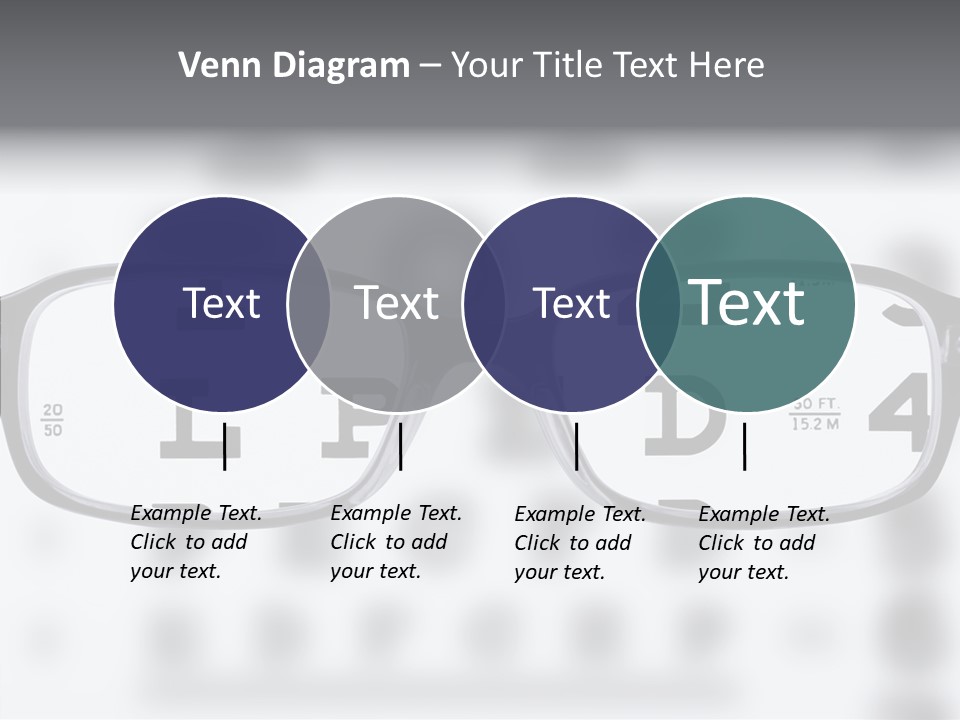Background Optometry Black PowerPoint Template