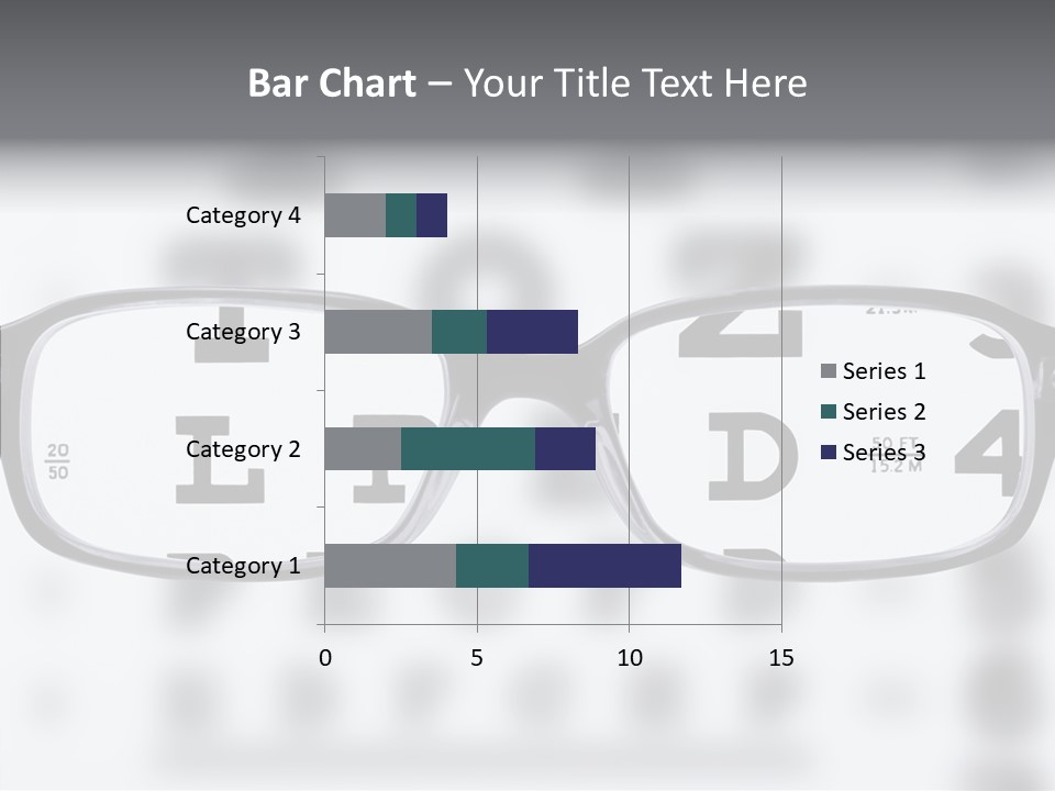Background Optometry Black PowerPoint Template