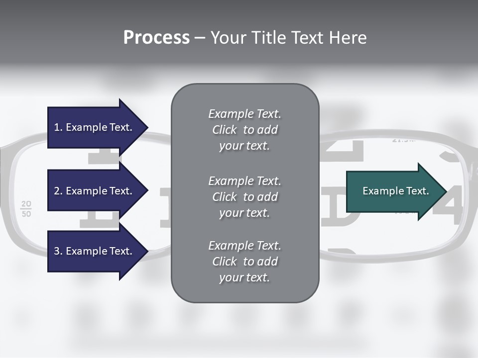 Background Optometry Black PowerPoint Template