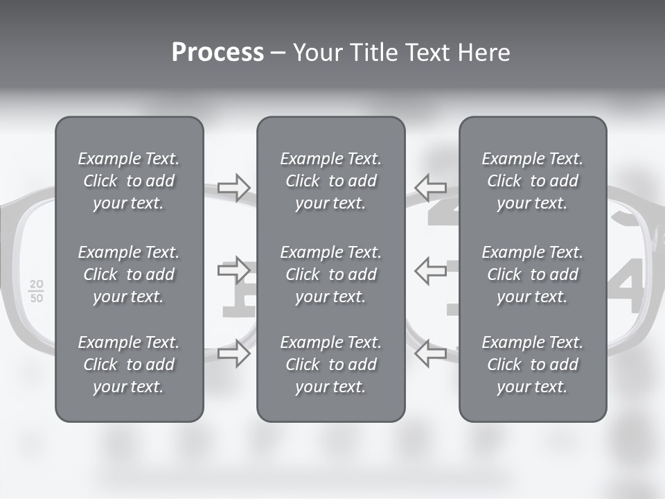 Background Optometry Black PowerPoint Template