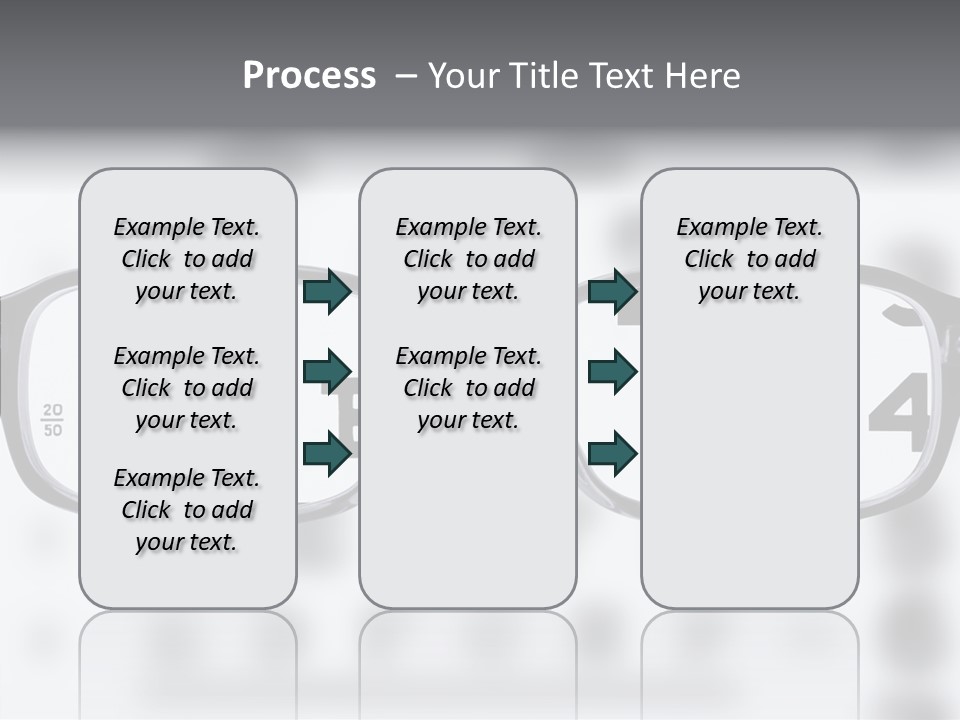 Background Optometry Black PowerPoint Template