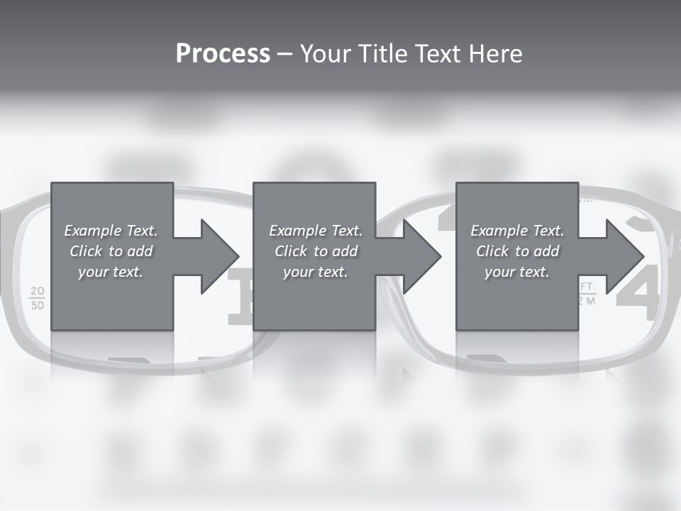 Background Optometry Black PowerPoint Template