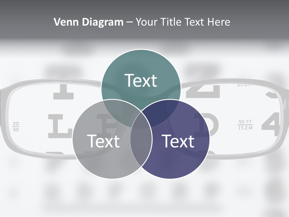 Background Optometry Black PowerPoint Template