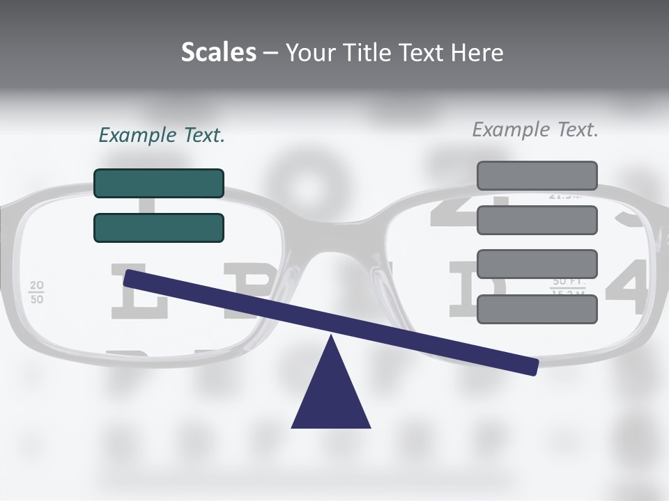 Background Optometry Black PowerPoint Template