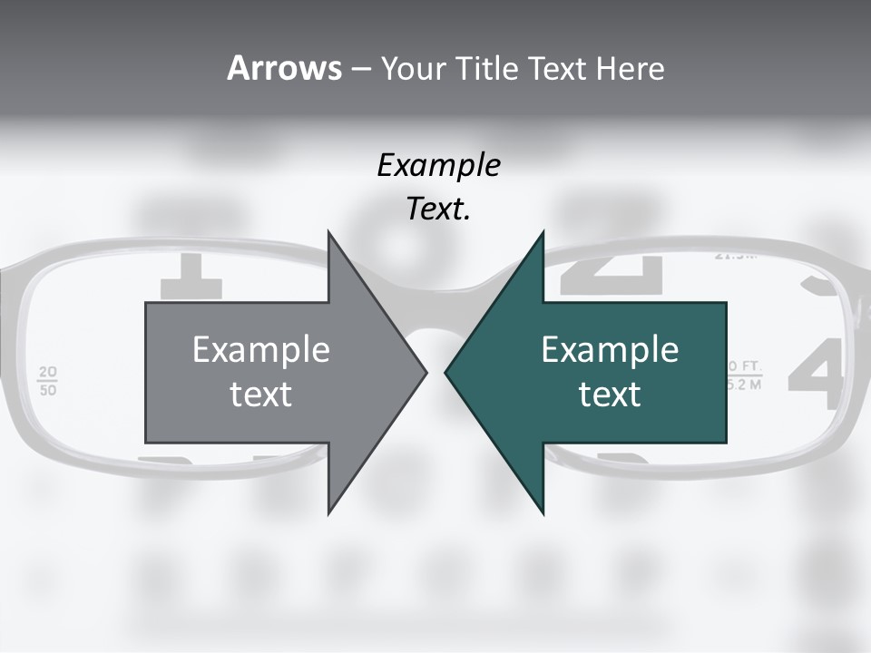 Background Optometry Black PowerPoint Template