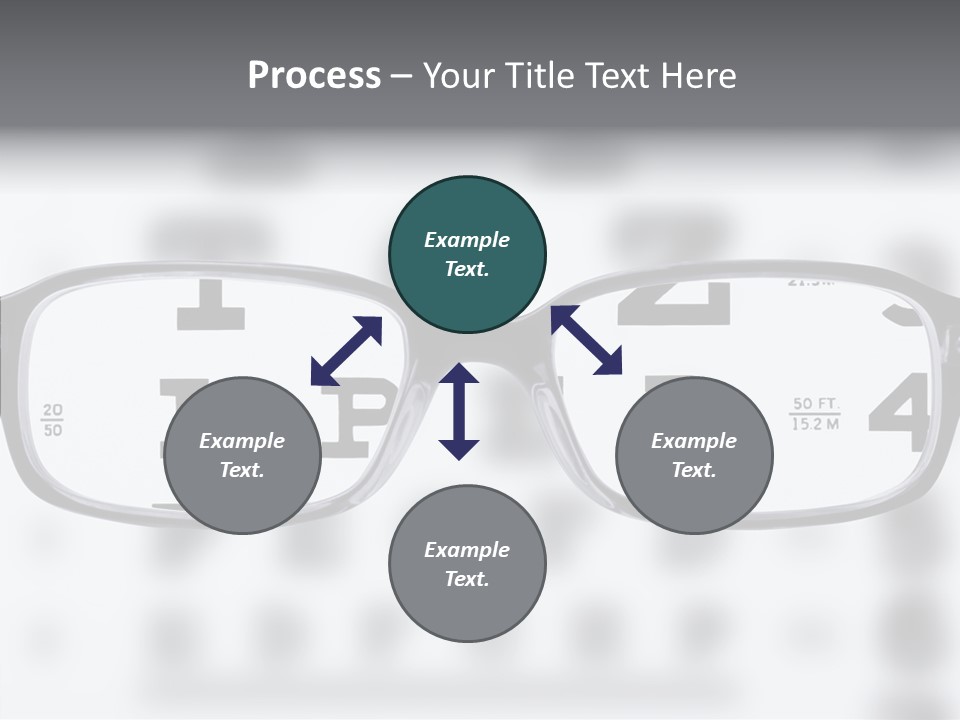 Background Optometry Black PowerPoint Template