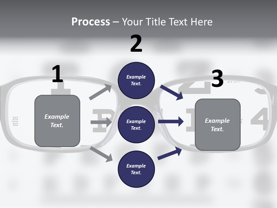 Background Optometry Black PowerPoint Template