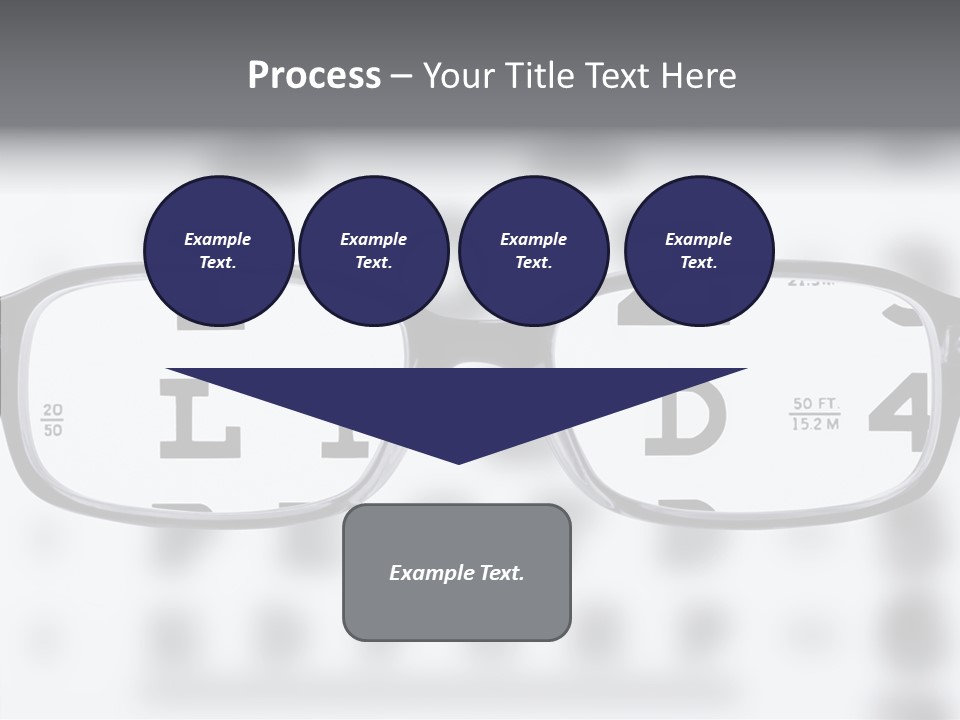 Background Optometry Black PowerPoint Template