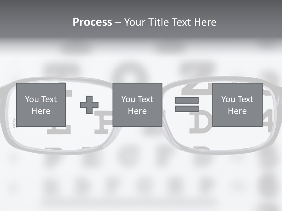 Background Optometry Black PowerPoint Template