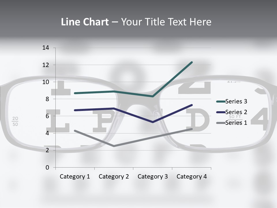 Background Optometry Black PowerPoint Template