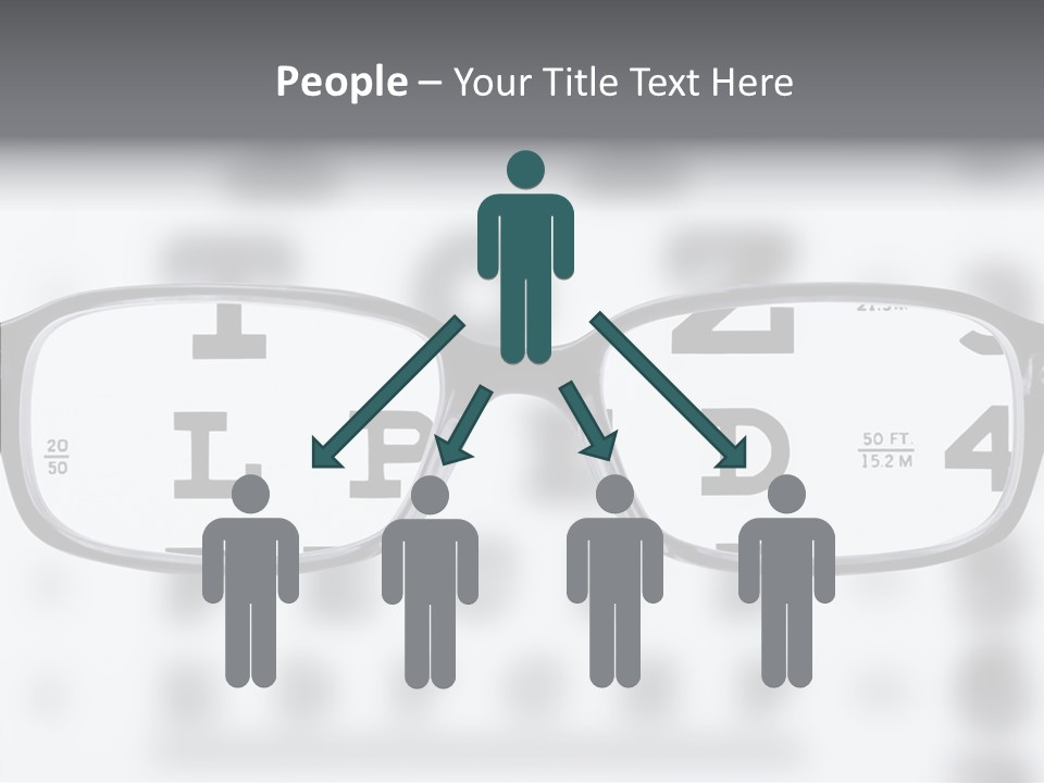 Background Optometry Black PowerPoint Template