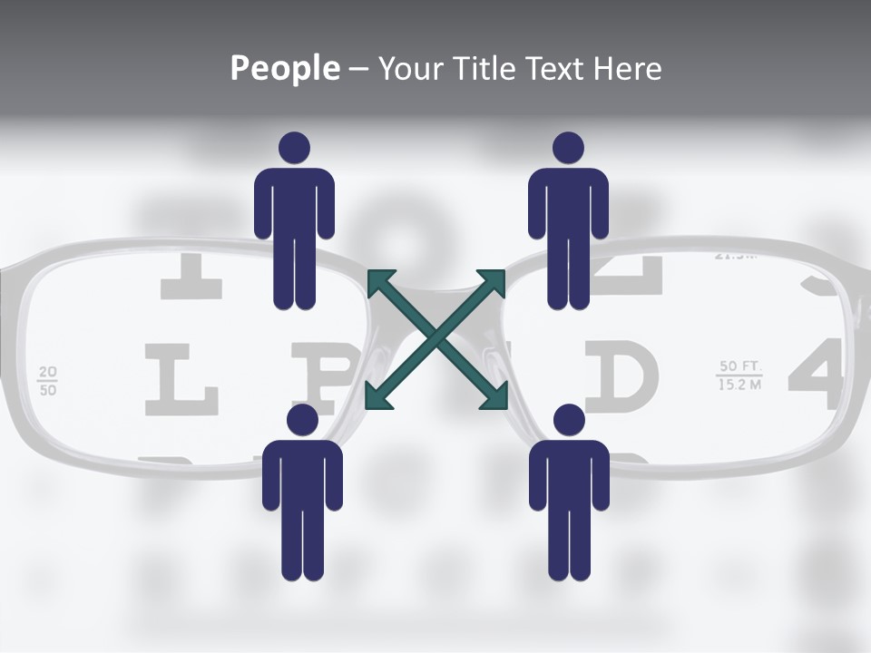 Background Optometry Black PowerPoint Template