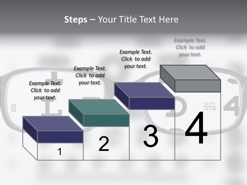 Background Optometry Black PowerPoint Template