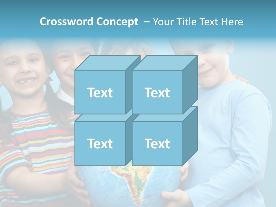 Offspring Teenager Child PowerPoint Template