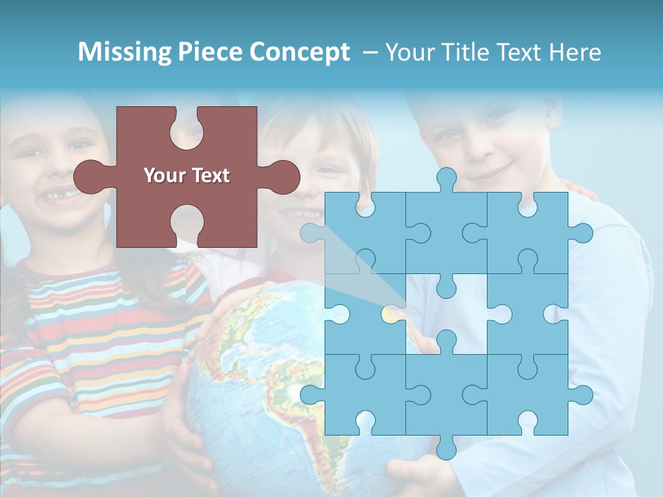 Offspring Teenager Child PowerPoint Template