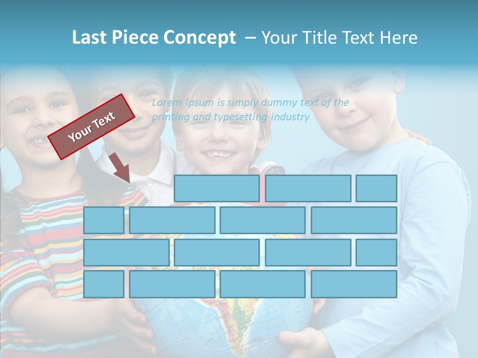 Offspring Teenager Child PowerPoint Template
