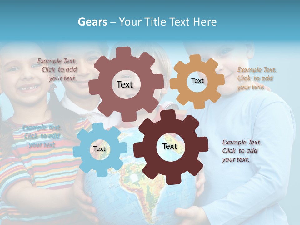 Offspring Teenager Child PowerPoint Template