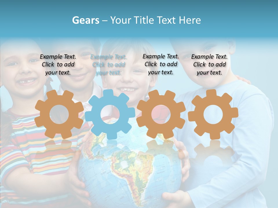 Offspring Teenager Child PowerPoint Template