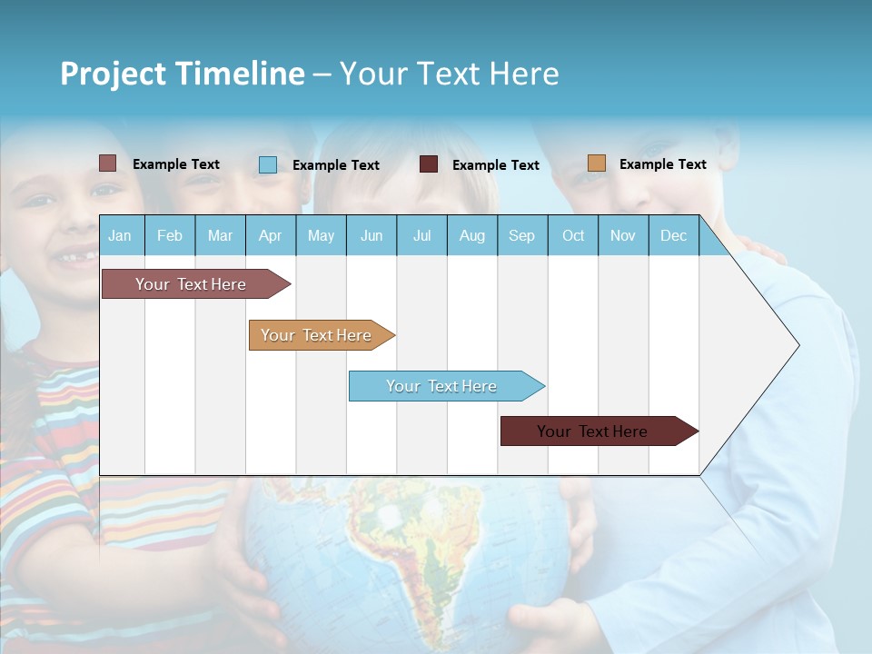 Offspring Teenager Child PowerPoint Template