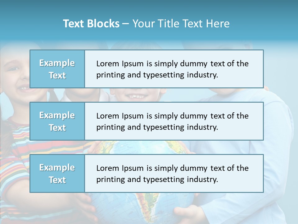 Offspring Teenager Child PowerPoint Template