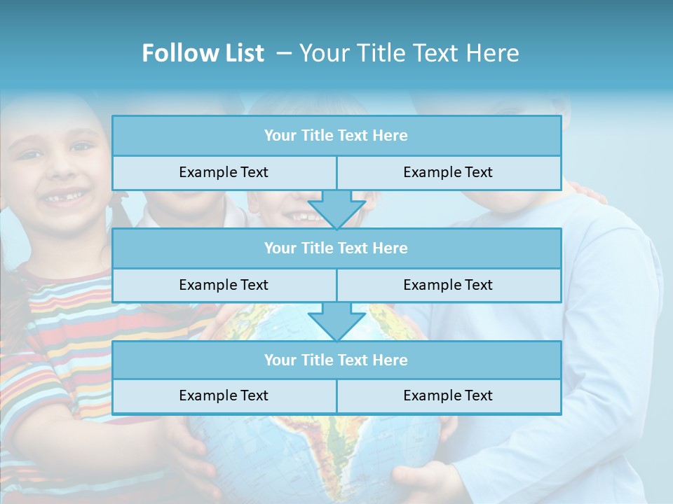 Offspring Teenager Child PowerPoint Template