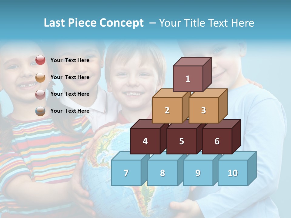 Offspring Teenager Child PowerPoint Template