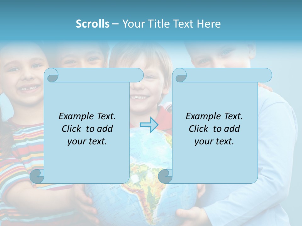 Offspring Teenager Child PowerPoint Template