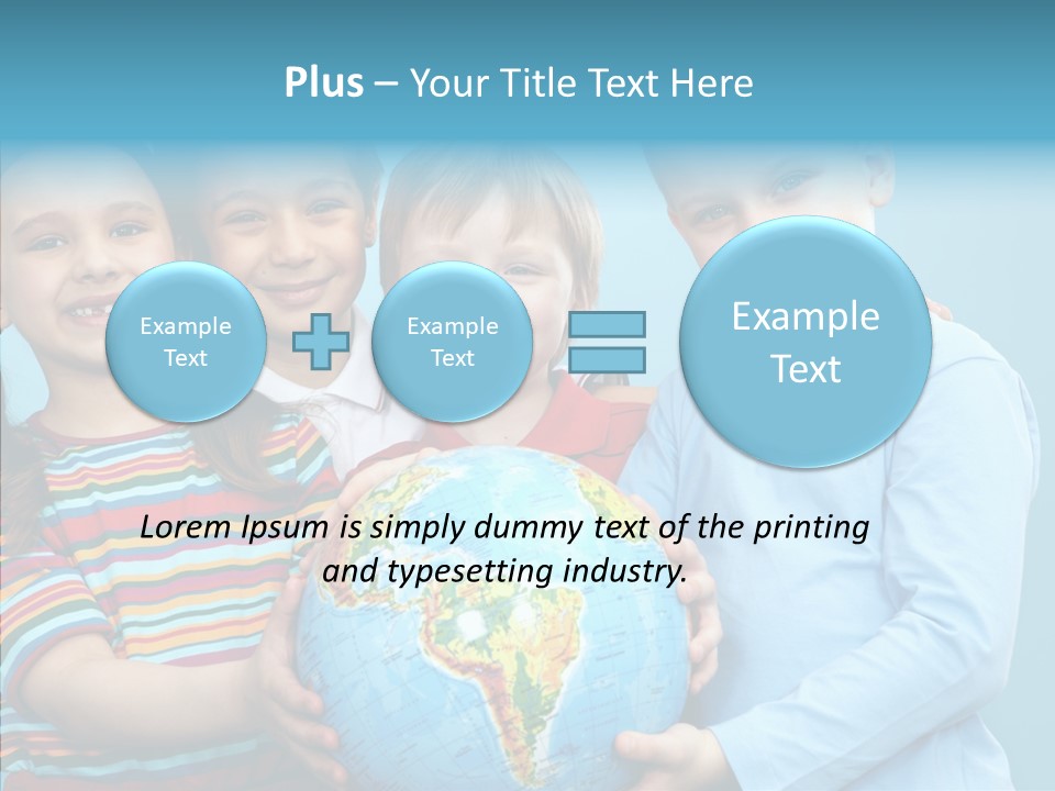 Offspring Teenager Child PowerPoint Template