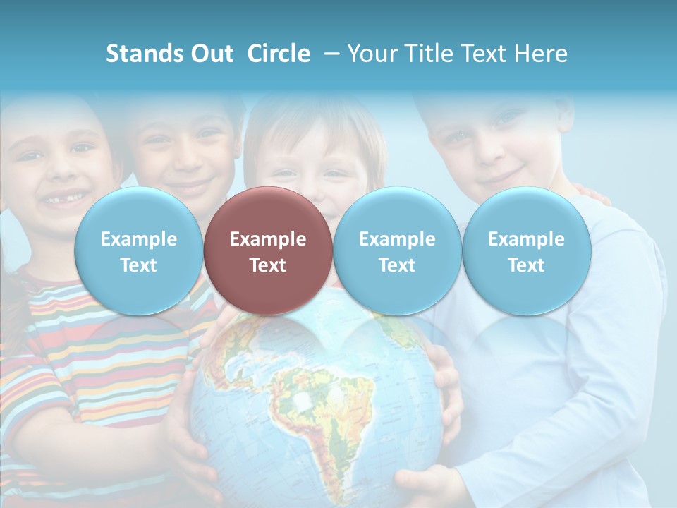 Offspring Teenager Child PowerPoint Template