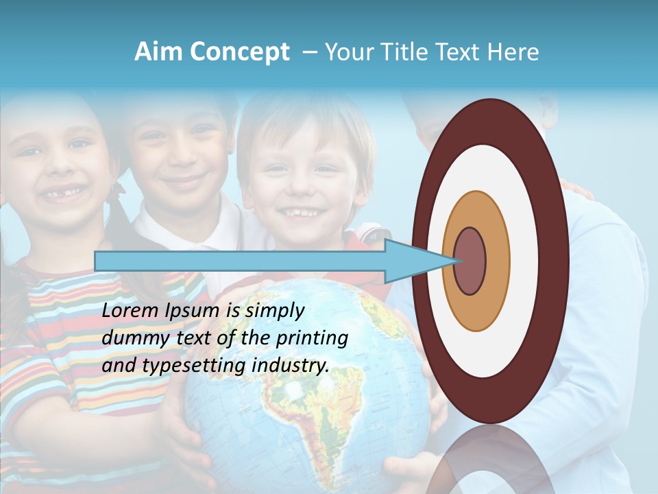 Offspring Teenager Child PowerPoint Template