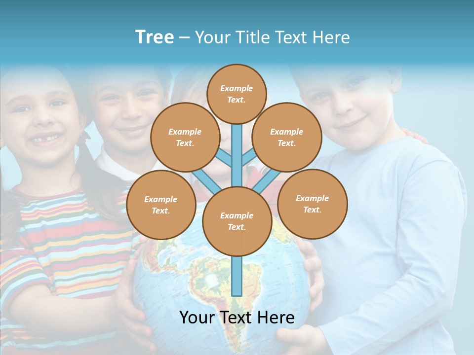 Offspring Teenager Child PowerPoint Template