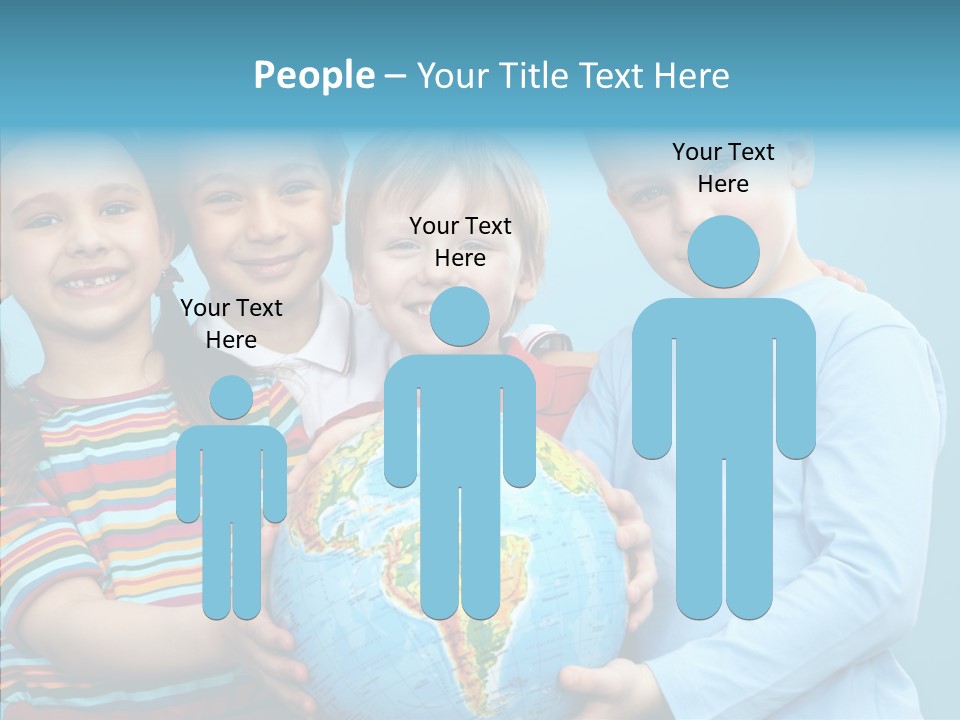 Offspring Teenager Child PowerPoint Template