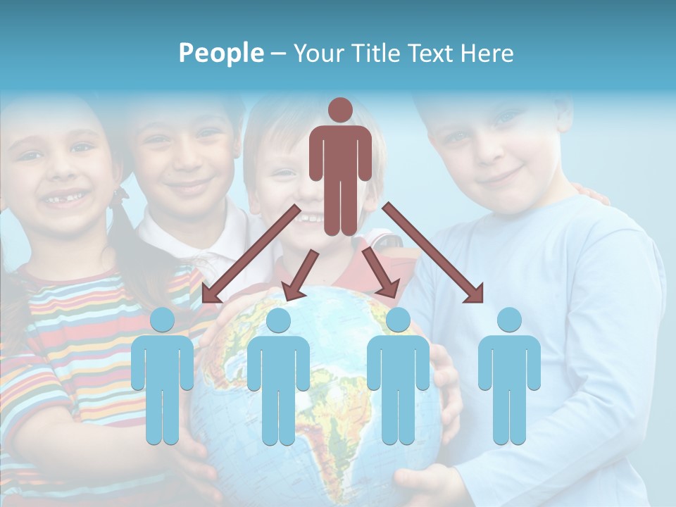 Offspring Teenager Child PowerPoint Template