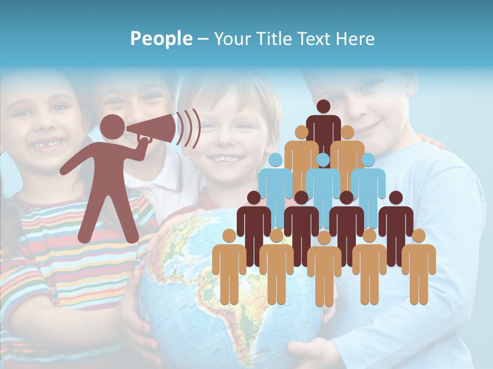 Offspring Teenager Child PowerPoint Template