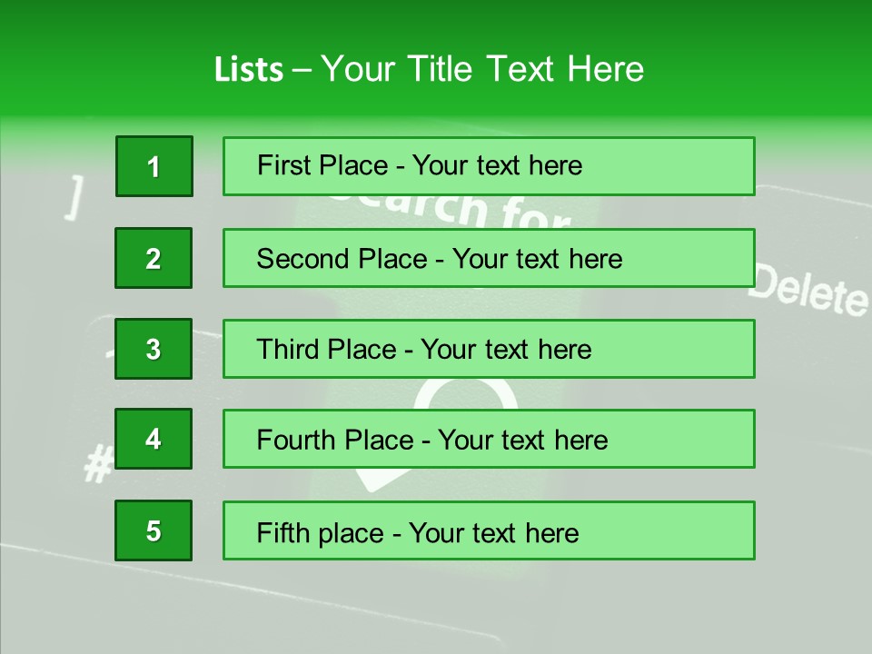 Green Unemployment Jobseeking PowerPoint Template