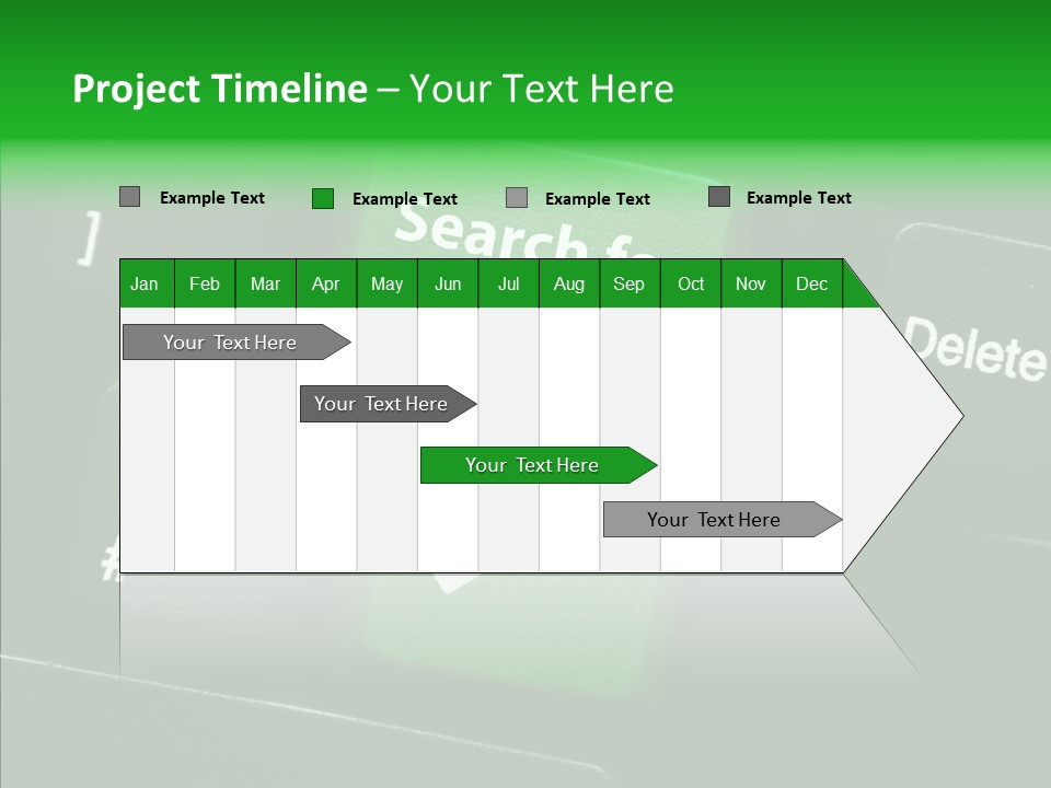 Green Unemployment Jobseeking PowerPoint Template