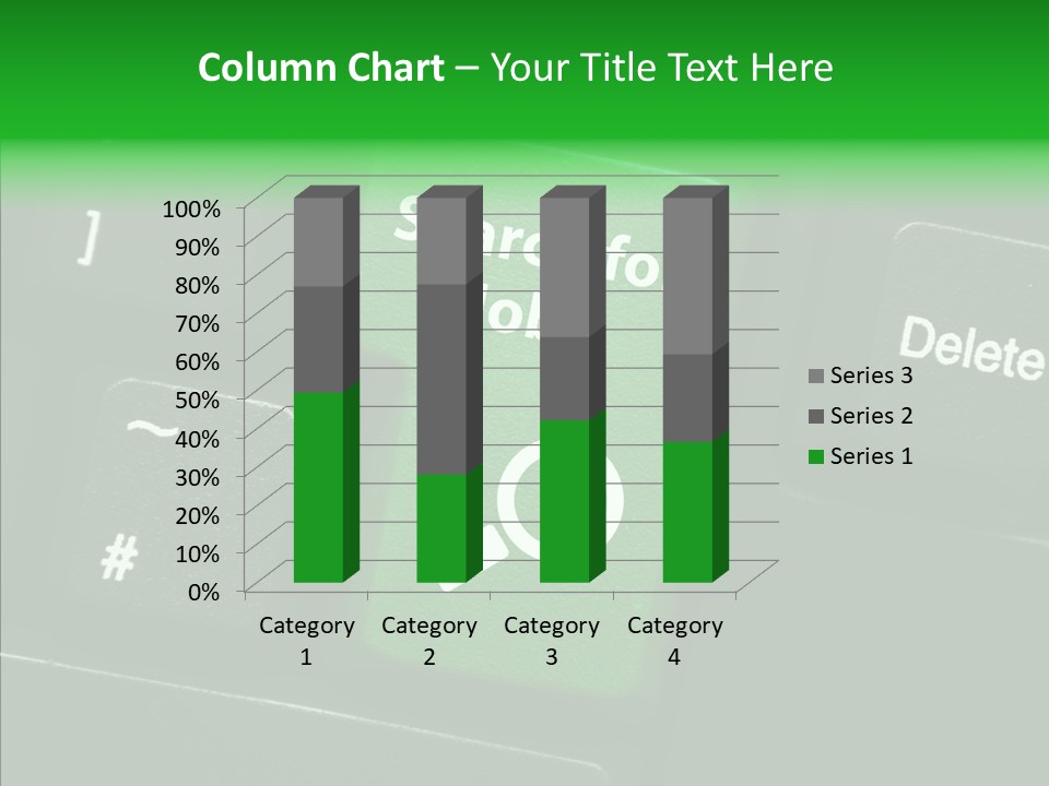 Green Unemployment Jobseeking PowerPoint Template