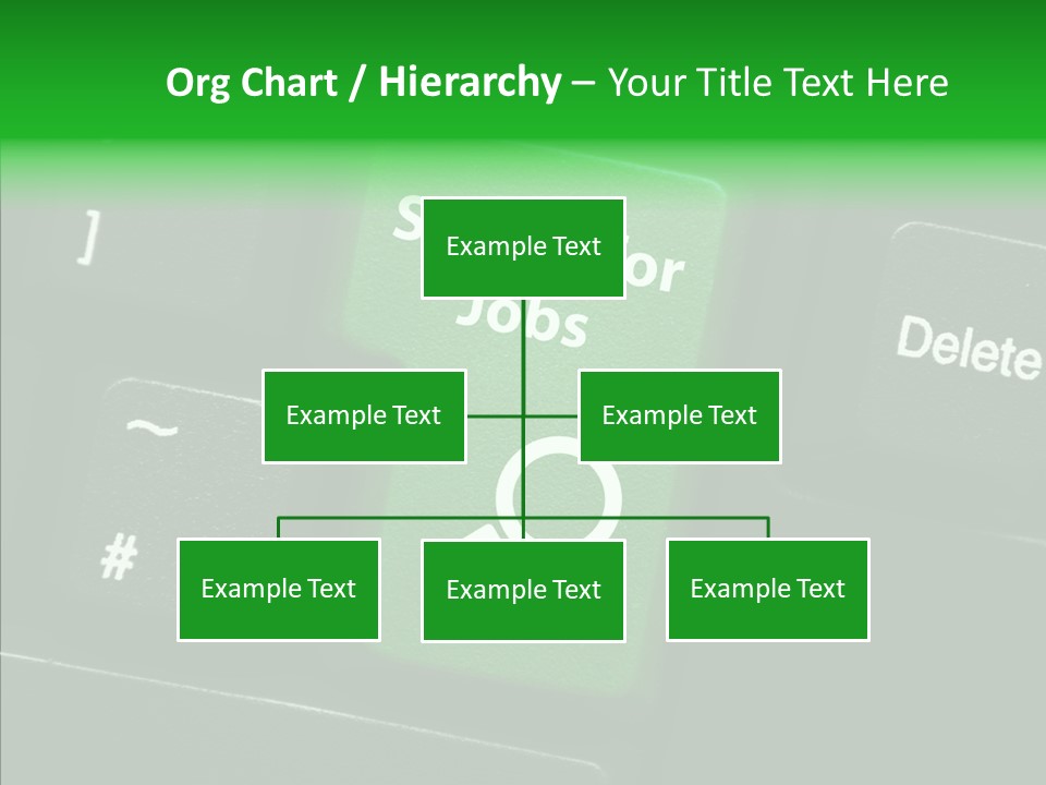 Green Unemployment Jobseeking PowerPoint Template