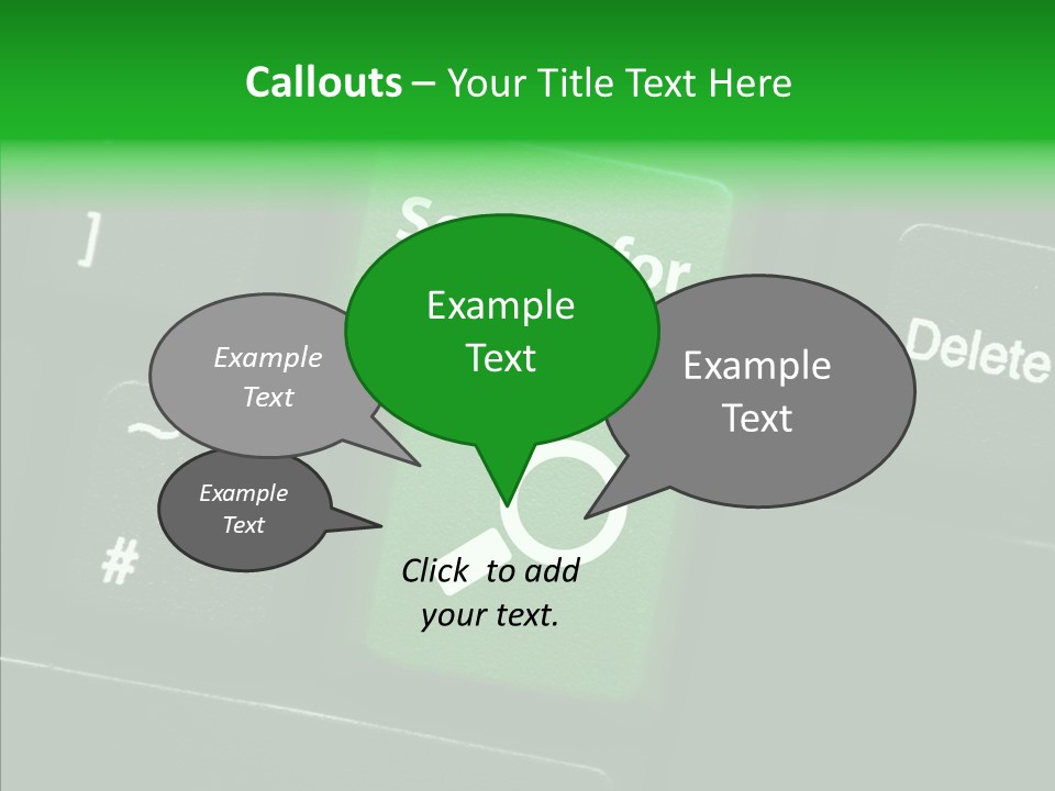 Green Unemployment Jobseeking PowerPoint Template