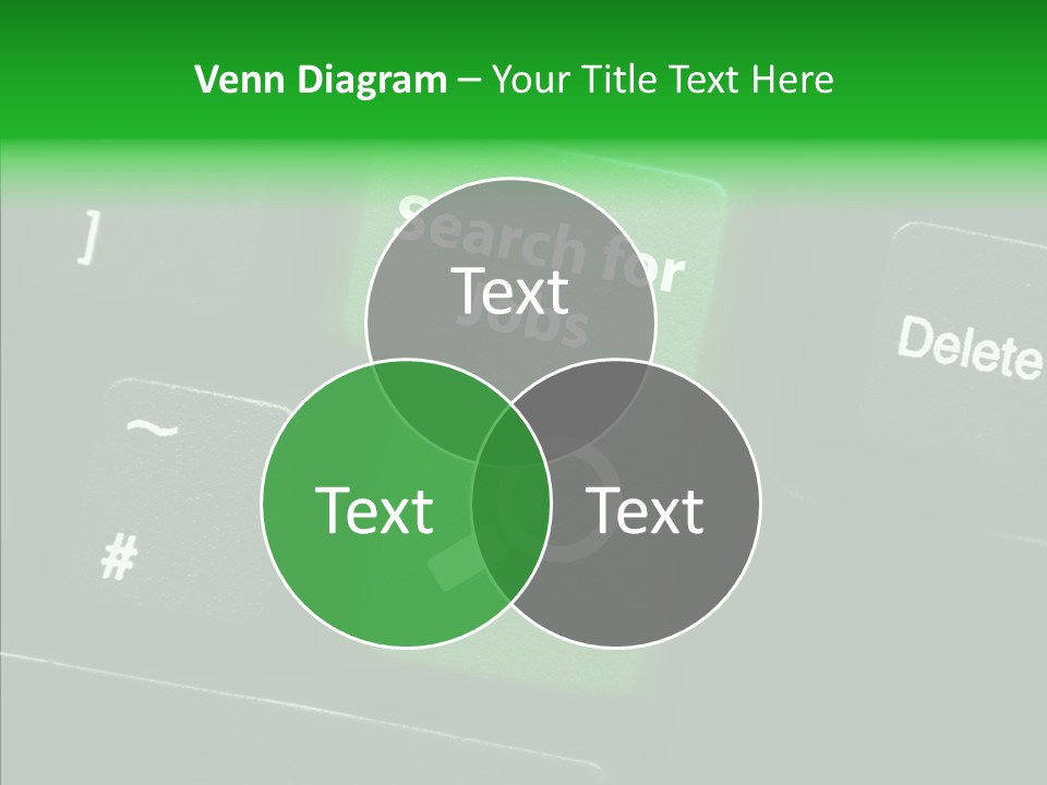 Green Unemployment Jobseeking PowerPoint Template