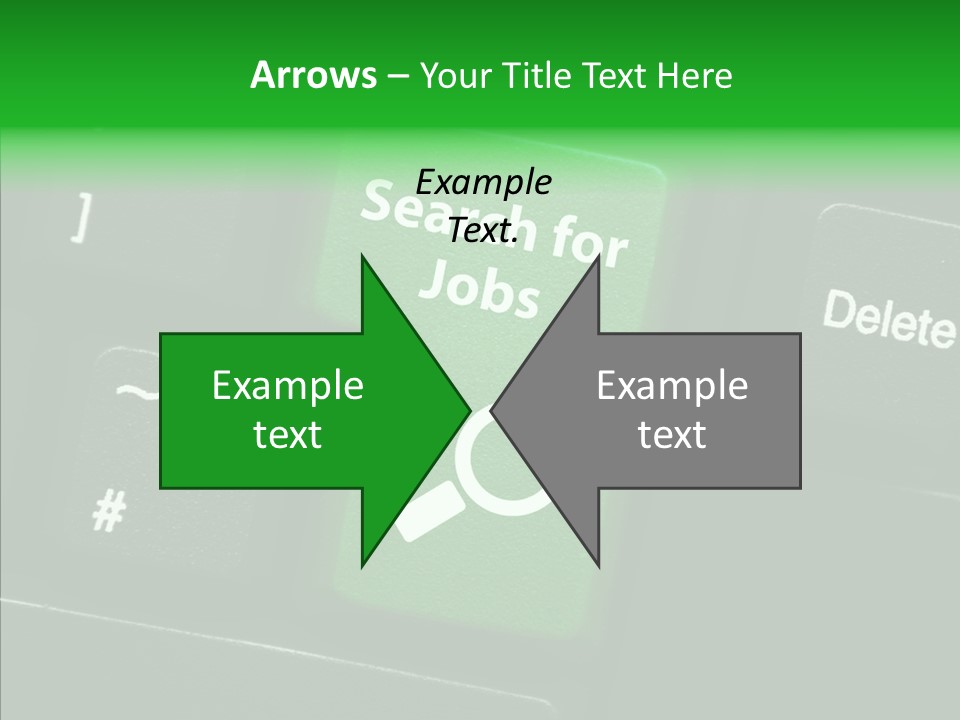 Green Unemployment Jobseeking PowerPoint Template
