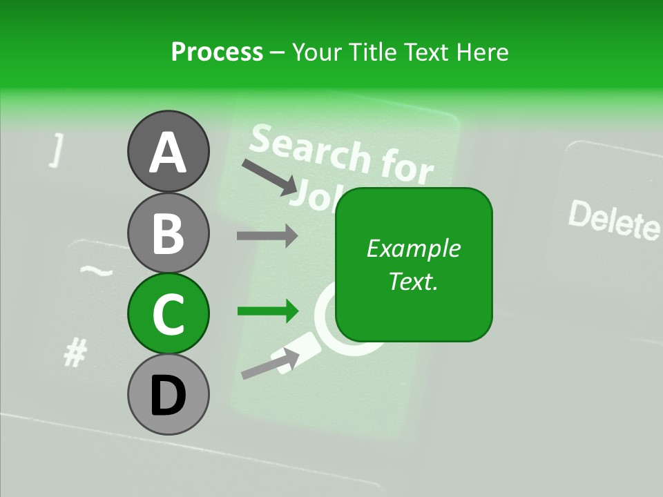 Green Unemployment Jobseeking PowerPoint Template