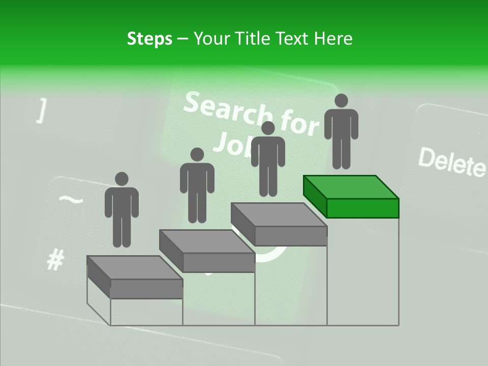 Green Unemployment Jobseeking PowerPoint Template