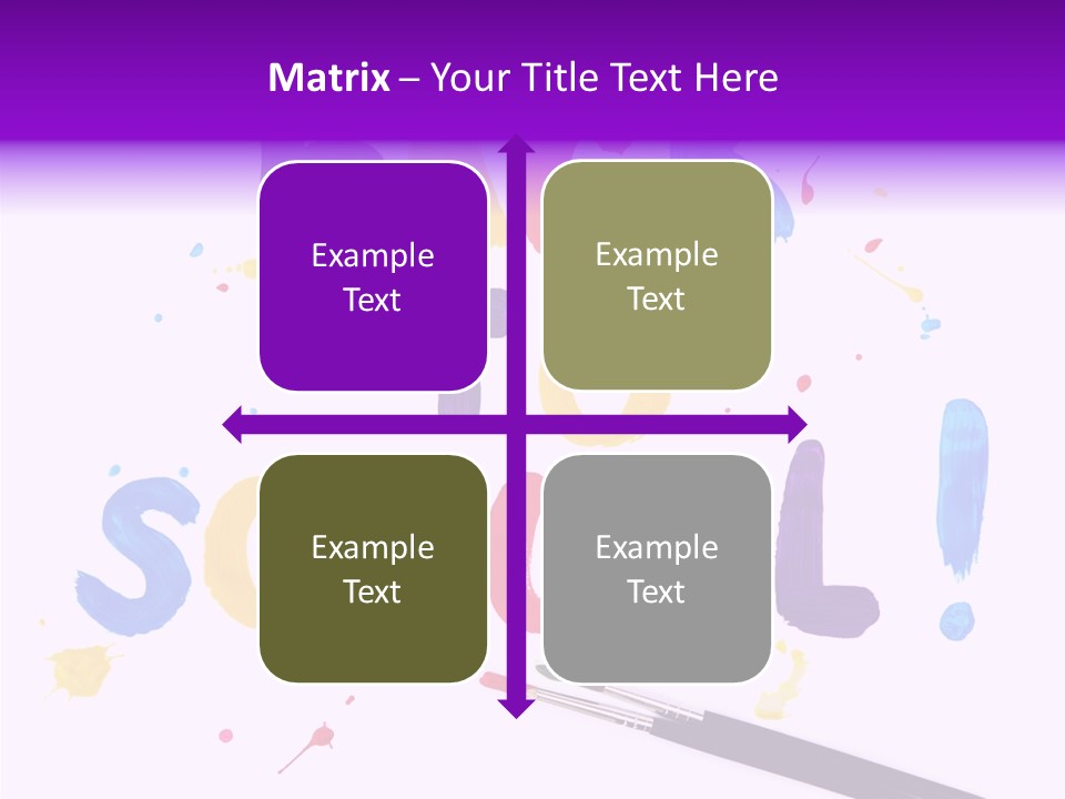 Paint Draw Funny PowerPoint Template