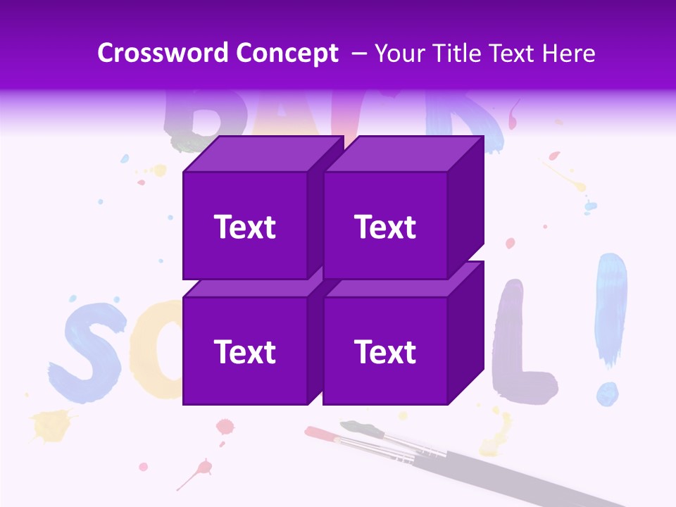 Paint Draw Funny PowerPoint Template