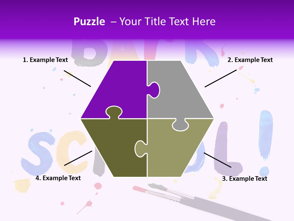 Paint Draw Funny PowerPoint Template