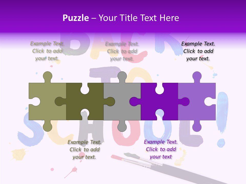 Paint Draw Funny PowerPoint Template