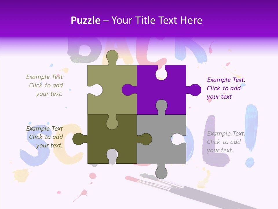 Paint Draw Funny PowerPoint Template