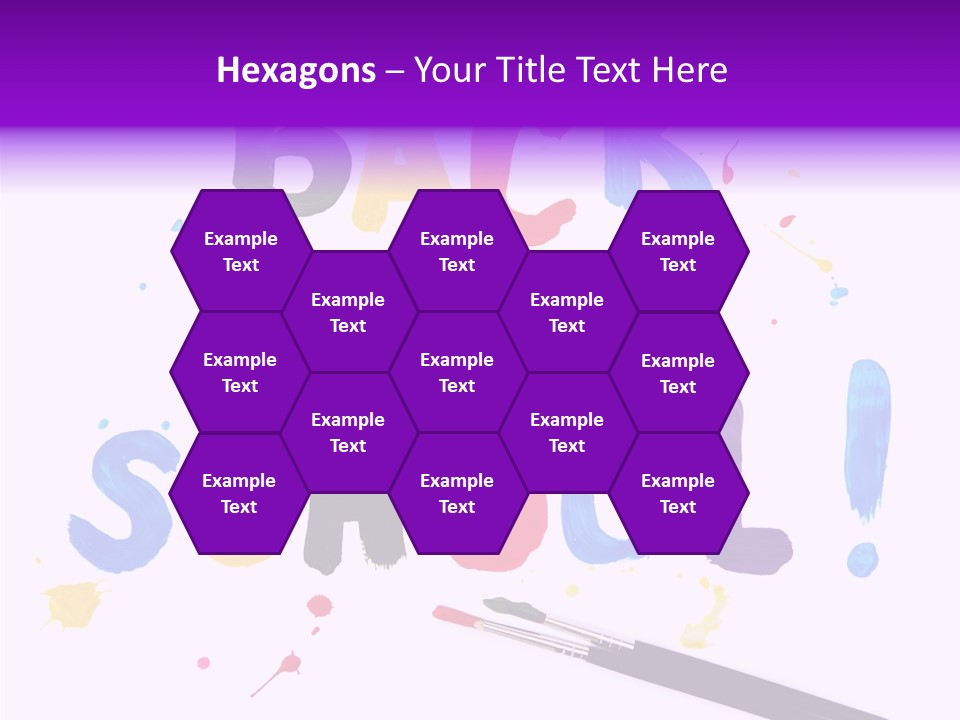 Paint Draw Funny PowerPoint Template