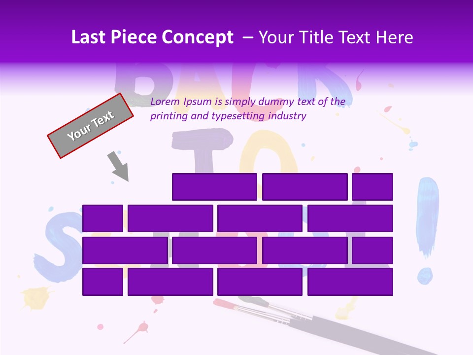 Paint Draw Funny PowerPoint Template